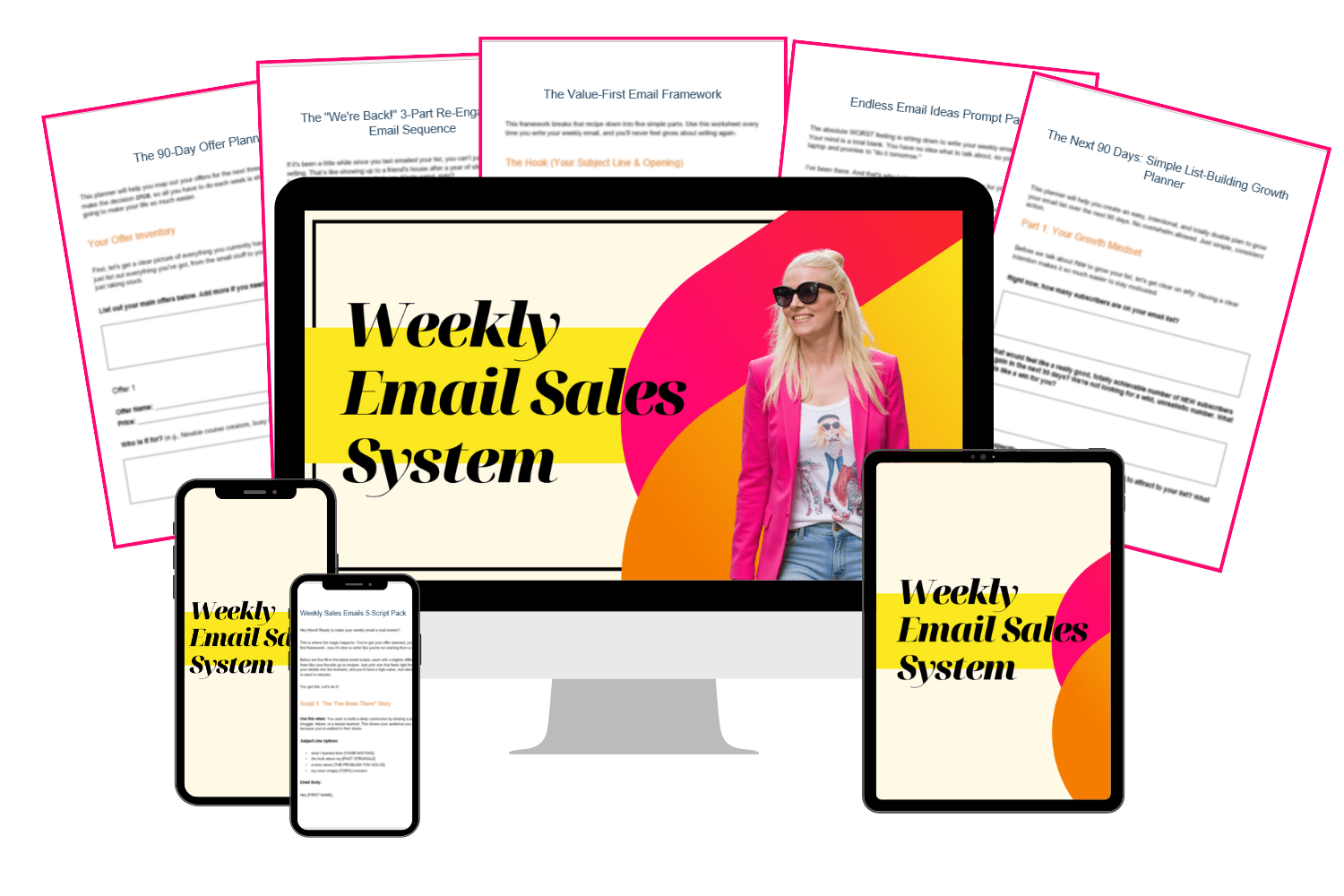 The Weekly Email Sales System