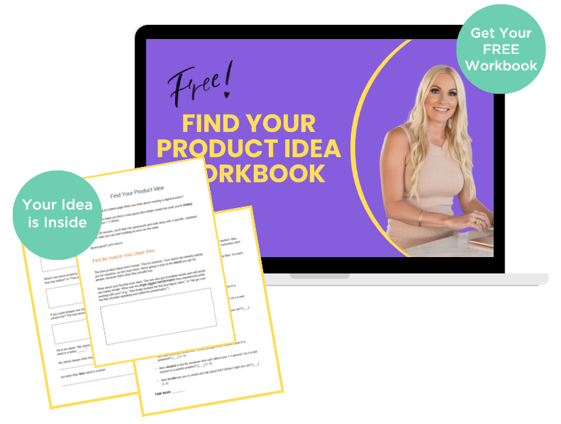 Free Find Your Product Idea Workbook