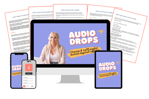 Audio Drops Templates Mockup New-tp