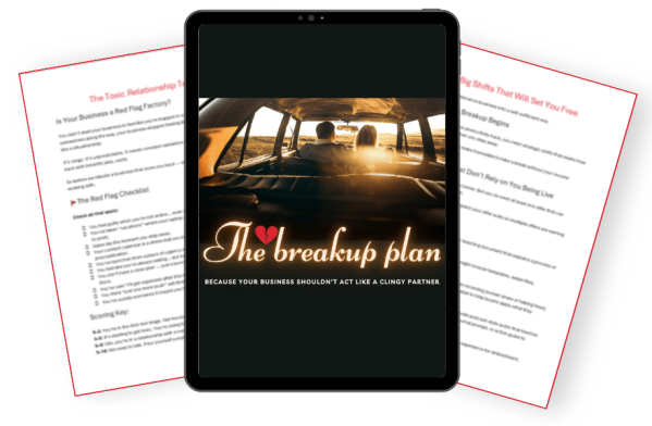 The Breakup Plan Freebie Mockup