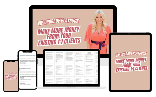 The VIP Upgrade Playbook Mockup